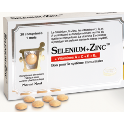 PHARMA NORD Selenium + Zinc 90 Comprimés