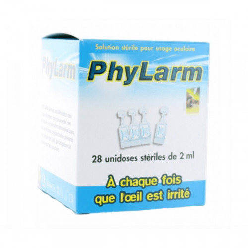 PHYLARM 0,9% Solution oculaire irrigation 28Unidoses/2ml