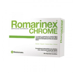 DISSOLVUROL ROMARINEX CHROME - 10 ml x 20 Ampoules