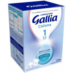Gallia Calisma lait 1er âge 1,2 kg