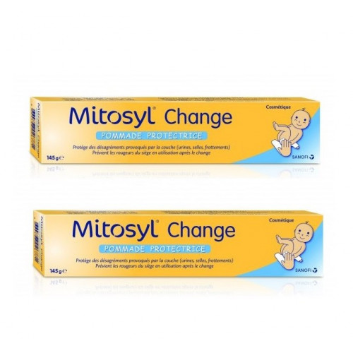 MITOSYL Pommade Protectrice Change pour Bébé (2x145 g) Sanofi