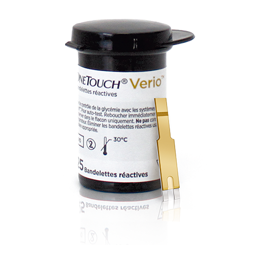 ONE TOUCH VERIO Reactive Strips - 100 Strips