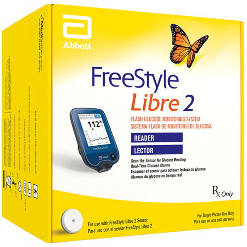 FREESTYLE LIBRE 2 Lecteur Autosurveillance du glucose (Diabète et glycémie)-  Pharmacie Veau