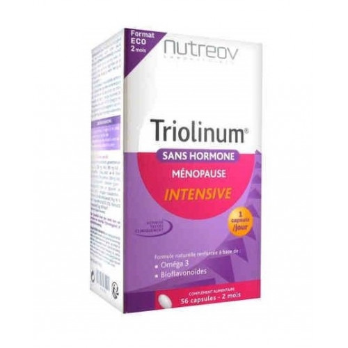 NUTREOV TRIOLINUM SANS HORMONE MÉNOPAUSE INTENSIVE 56 CAPSULES
