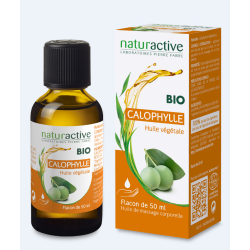 NATURACTIVE HUILE VEGETALE Calophylle BIO - 50 ml