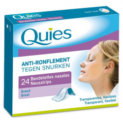 QUIES ANTI-RONFLEMENT Bandelette Nasale Taille S - 24
