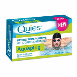 QUIES PROTECTION AUDITIVE Natation Aquaplug - 1 Paire de