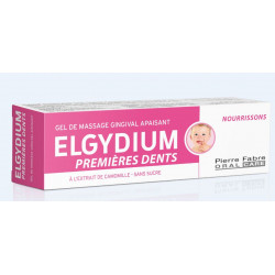 Elgydium Premières dents Gel de Massage gingival apaisant 15 ml