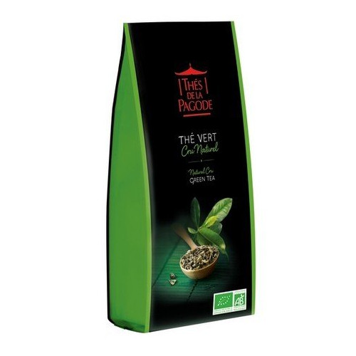 NATURAL RAW PAGODE GREEN TEA BULK - 100 g