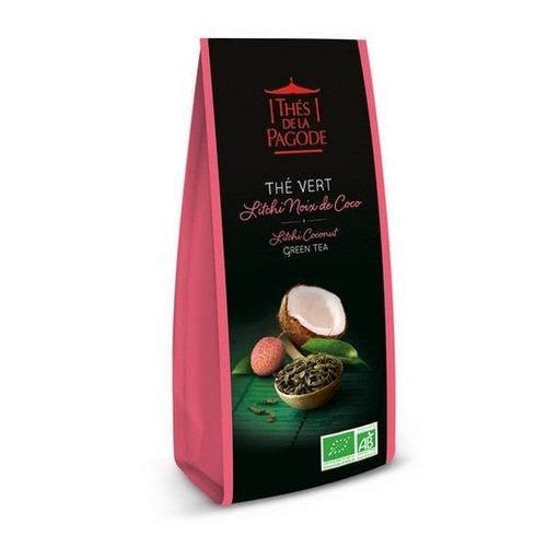 THE PAGODE GREEN TEA LITCHI COCO - 100 g