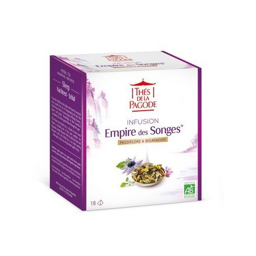 THE PAGODE INFUSION EMPIRE DES SONGES - 18 Sachets