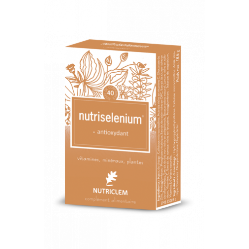 NUTRICLEM NUTRISELENIUM - 40 Comprimés