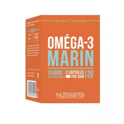 NUTRISANTE Omega 3 Marin - 20 Capsules