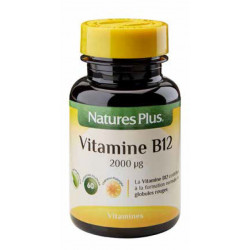 NATURES PLUS Vitamine B 12 - 2000 - 60 Comprimés