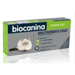 BIOCANINA VERMIFUGE MULTIVERMYX Cat - 2 Tablets