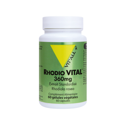 VITALL+ RHODIO VITAL Rhodiole 360 Mg - 60 Gélules