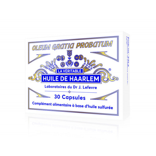 HUILE DE HAARLEM - 30 Capsules
