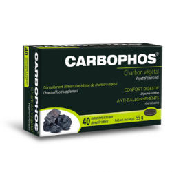 CARBOPHOS CHARBON VEGETAL - 40 Comprimés