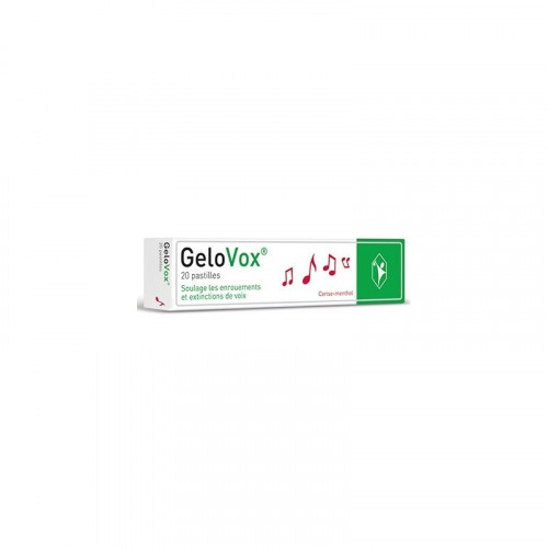 GELOVOX PASTILLE GORGE - 20 Tablets