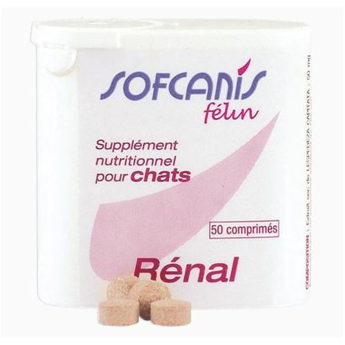 SOFCANIS FELIN RENAL Chat - 50 Comprimés
