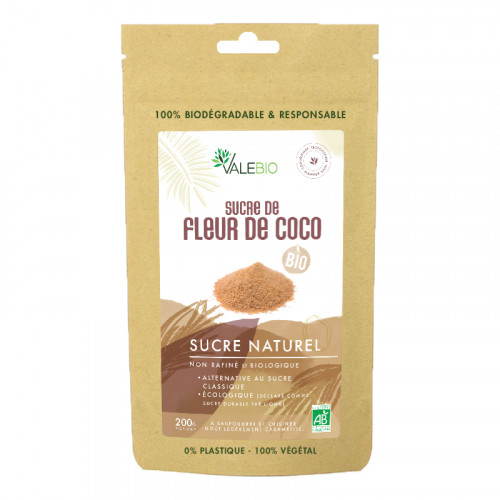 VALEBIO Organic Coconut Flower Sugar - 200g