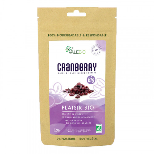 VALEBIO Organic Cranberry - 170g