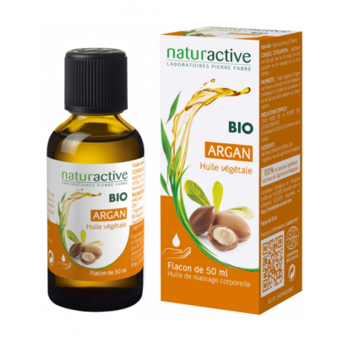 NATURACTIVE HUILE VEGETALE Argan Bio - 50 ml