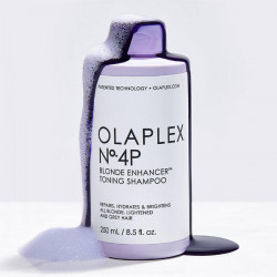 OLAPLEX N°4P BLONDE ENHANCER TONING SHAMPOING - 250 ml