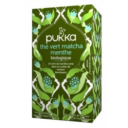 PUKKA GREEN TEA Matcha Mint - 20 Sachets