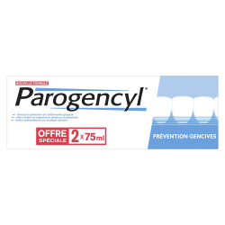 PAROGENCYL DENTIFRICE Prévention Gencives - Lot de 2x75ml