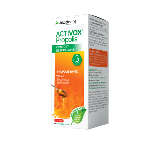ACTIVOX Propolis Solution buvable Miel - 140 ml