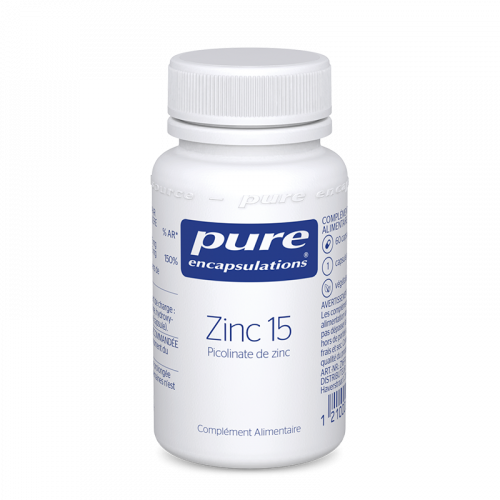 PURE ENCAPSULATIONS Zinc 15 - 60 capsules