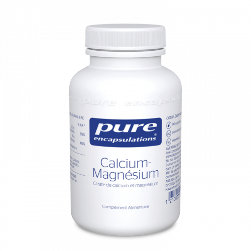 PURE ENCAPSULATIONS Calcium-Magnésium - 90 capsules