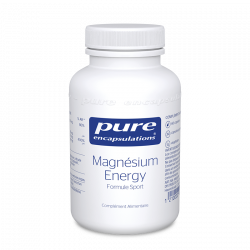 PURE ENCAPSULATIONS Magnésium Energy - 60 capsules