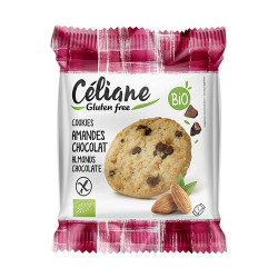 CÉLIANE 2 Cookies Amandes Chocolat - 50g
