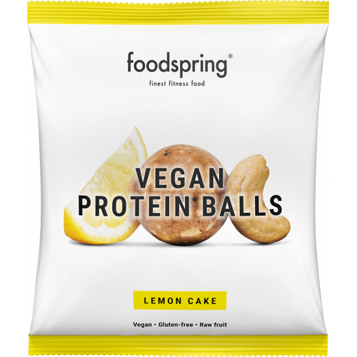 FOODSPRING Vegan Protein Balls Gâteau au Citron - 40g