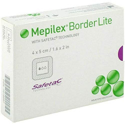 MEPILEX Border EM - 4x5cm - 10 pansements