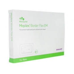 MEPILEX Border Flex EM - 9x15cm - 10 pansements