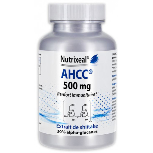 NUTRIXEAL AHCC Complément Alimentaire - 60 gélules