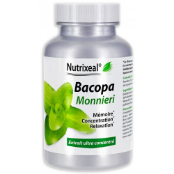 NUTRIXEAL Bacopa Monnieri - 100 gélules