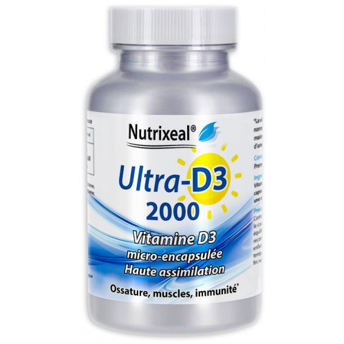NUTRIXEAL UltraD3 2000 - 60 gélules
