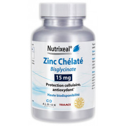 NUTRIXEAL Zinc Chélaté - 60 gélules