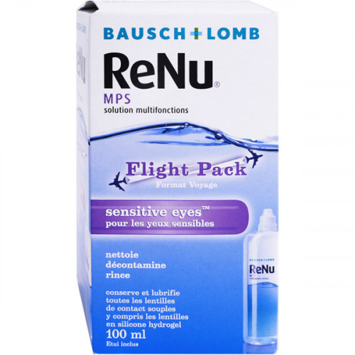 Bausch + Lomb ReNu MPS Solution Multifonctions Pack Avion -