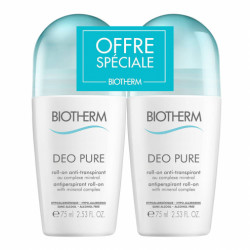 BIOTHERM DEO PURE Roll-On - Set of 2x75ml