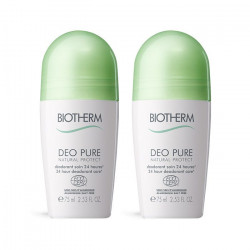 BIOTHERM DEO PURE Déodorant Roll-On - Lot de 2x75ml