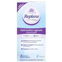 REPLENS Hydratation Vaginale - 8 Unidoses