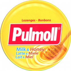 PULMOLL PASTILLE Milk & Honey - 75g