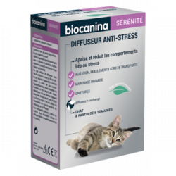 BIOCANINA Recharge Diffuseur Anti-Stress Pour Chats