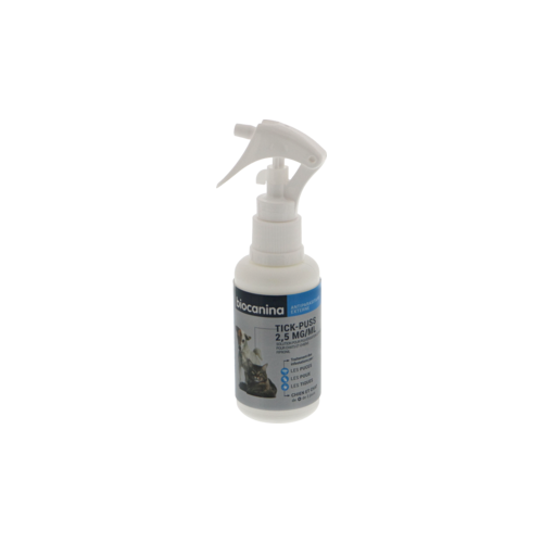 BIOCANINA TICK PUSS Spray Anti-Puces - 2.5ml/mg - 100ml