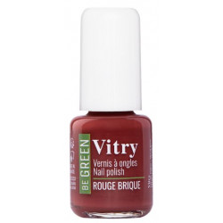 VITRY VERNIS À ONGLES BE GREEN Rouge Brique 6ml